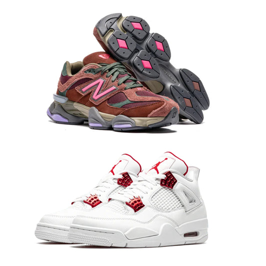 New Balance + Jordan 4 Combo